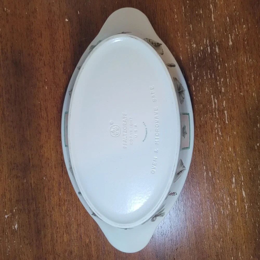 Pfaltzgraff Naturewood 11 Inch Au Gratin Dish Garden Baking Pan‎